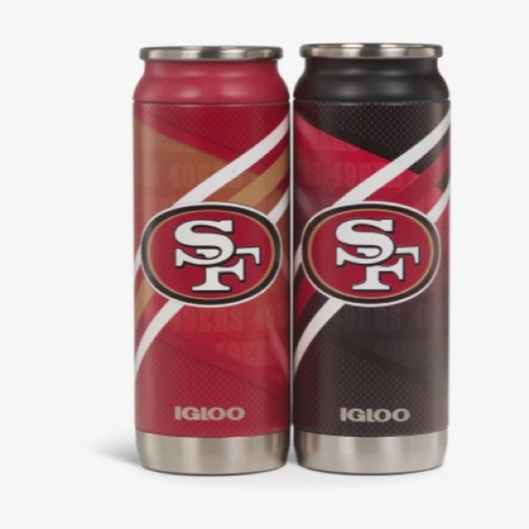 NFL San Francisco 49ers 16 oz Insulated Igloo Tumbler Set New - Picture 6 of 12